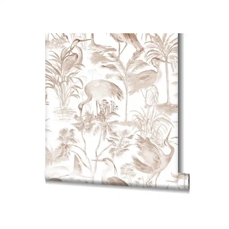 Bestseller Tapet Marburg floral cu animale exotice Spirit of Jungle 47403