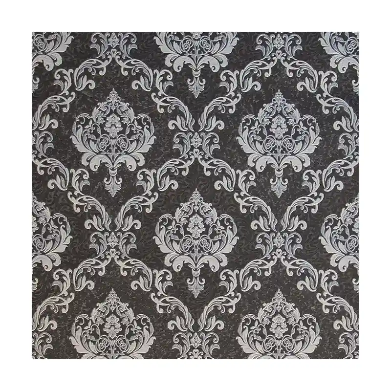 Ofertă specială Tapet clasic, baroc, gri, argintiu, sclipici fin, spuma vinilica, Vomax, 1524-22