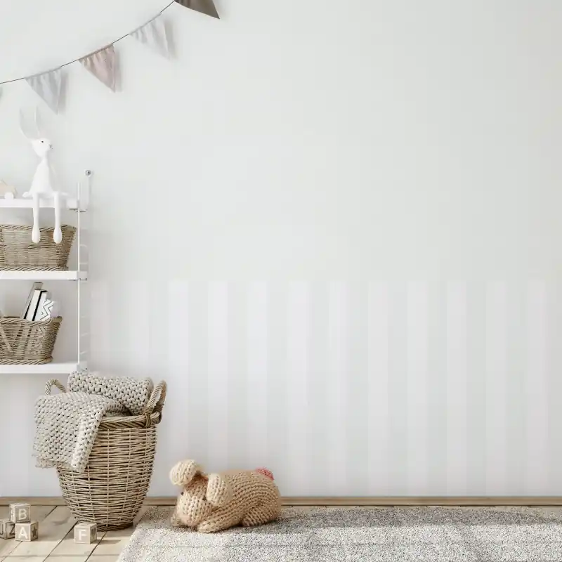 Tapet Marburg cu dungi, alb, albstru Kids Walls 82261 Cumpărături sigure
