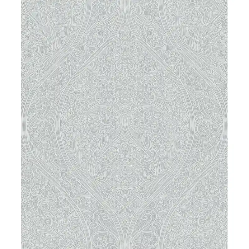Ofertă Tapet Marburg clasic, argintiu, cu model frunze, Villa Romana 32977