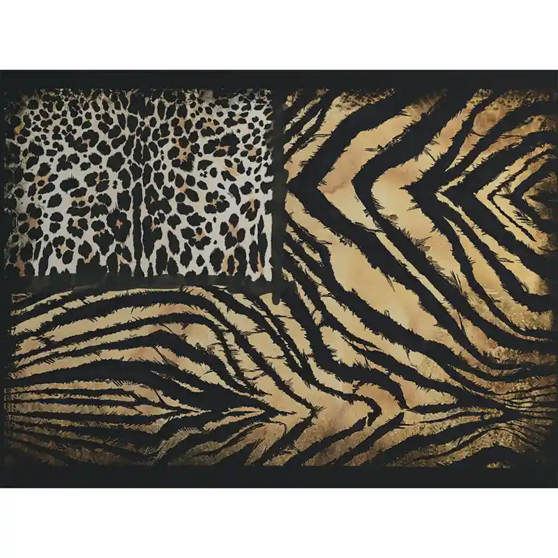 Reduceri Tapet lux, tip panel, negru, auriu, living, dormitor, Roberto Cavalli 8, RC19101