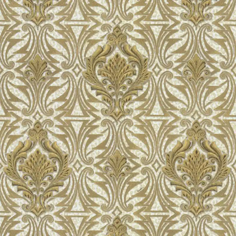 Livrare rapidă Tapet lux, gri, auriu, living, dormitor, Roberto Cavalli 8, RC19013