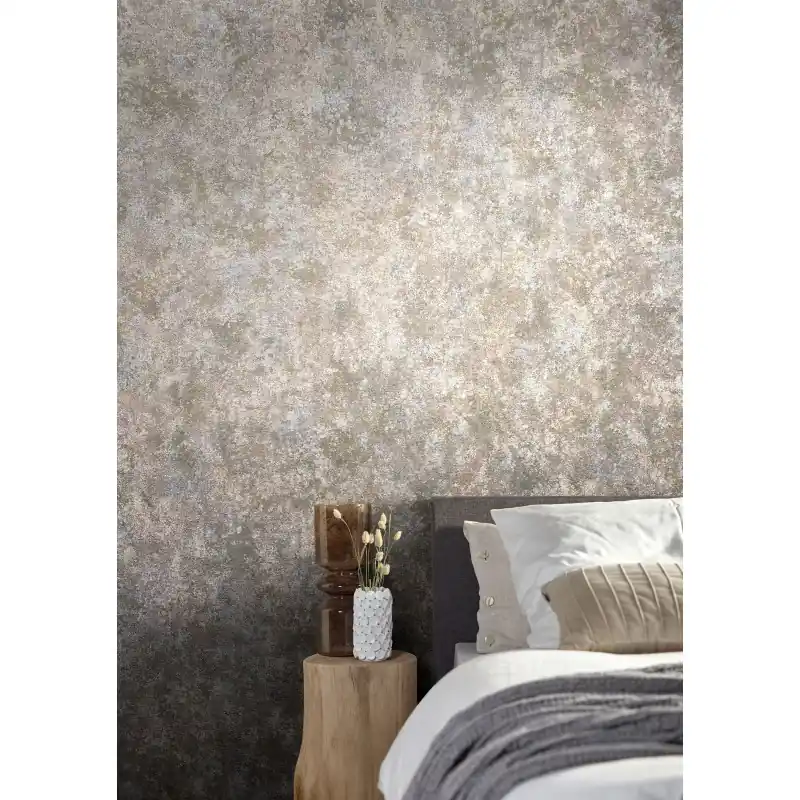 Ofertă limitată Tapet Marburg model perete de piatra, maro, cupru, Natural Opulence 33201