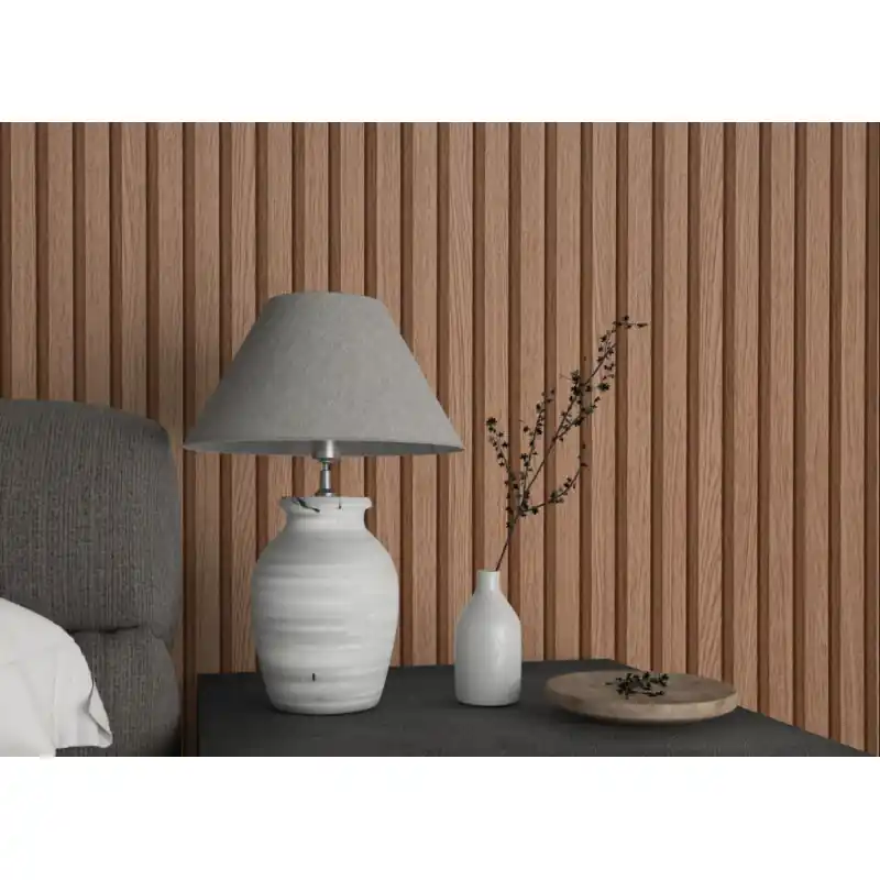 Discount Tapet modern, imitatie Riflaj din lemn, stejar, extralavabil, Marburg Botanica, 33958
