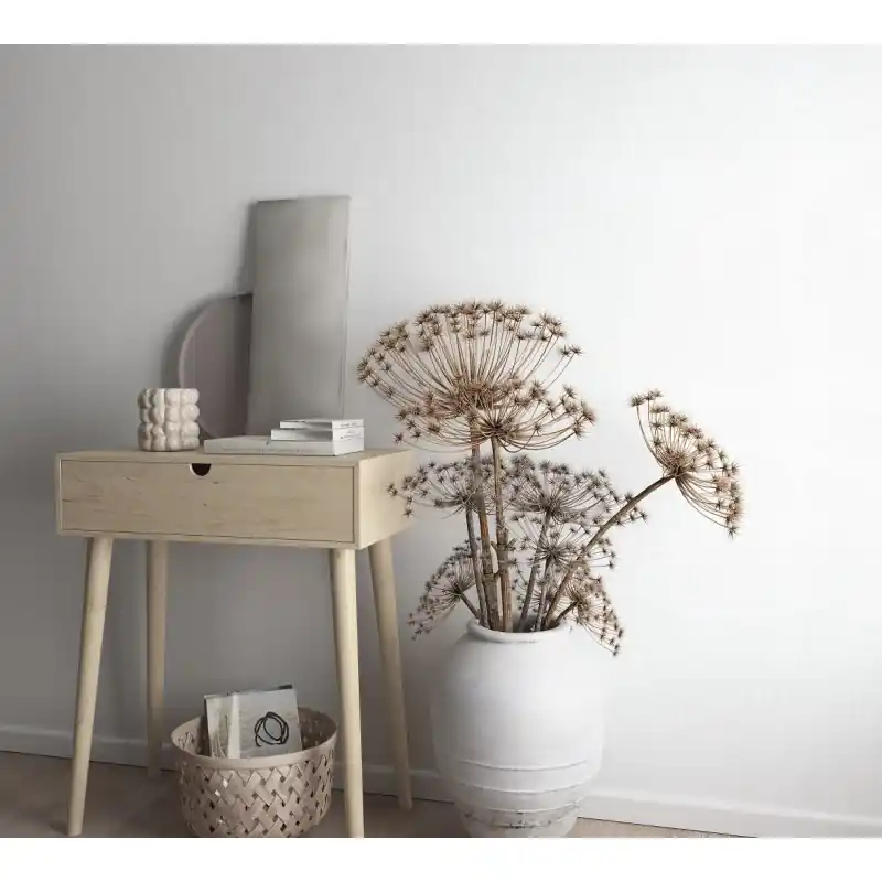 Cumpără acum Tapet decorativ, imitatie, panza, extralavabil, alb, Marburg Botanica, 33325