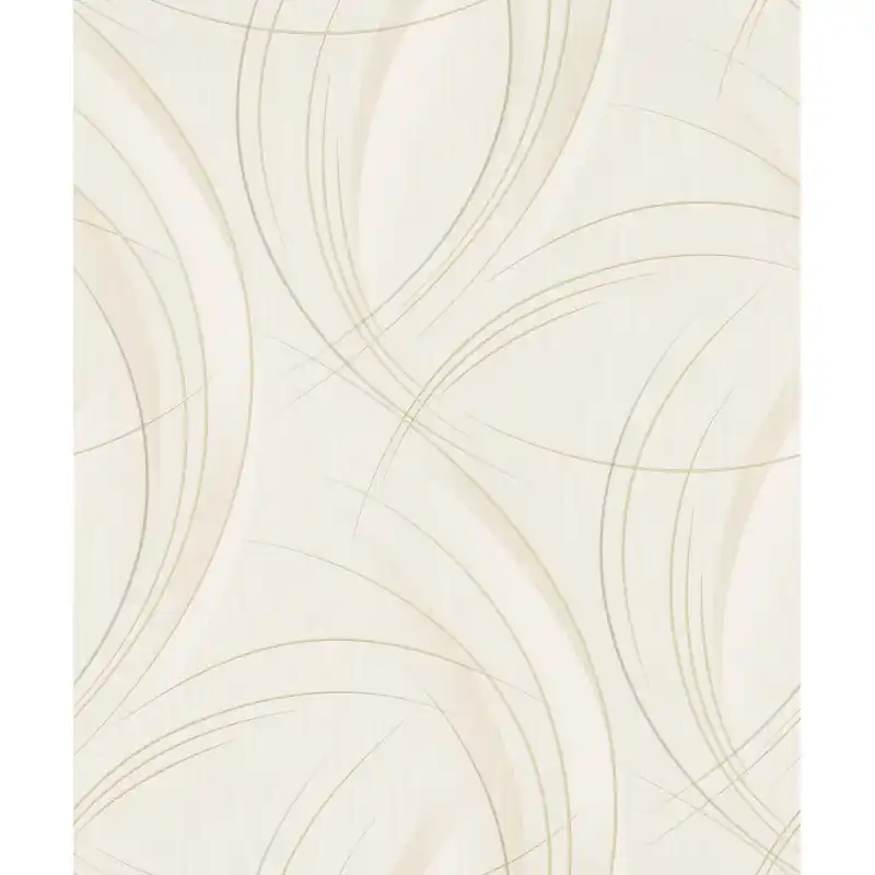 Ultima șansă Tapet modern cu linii curbate,crem,bej,auriu GMK 3 10218-37