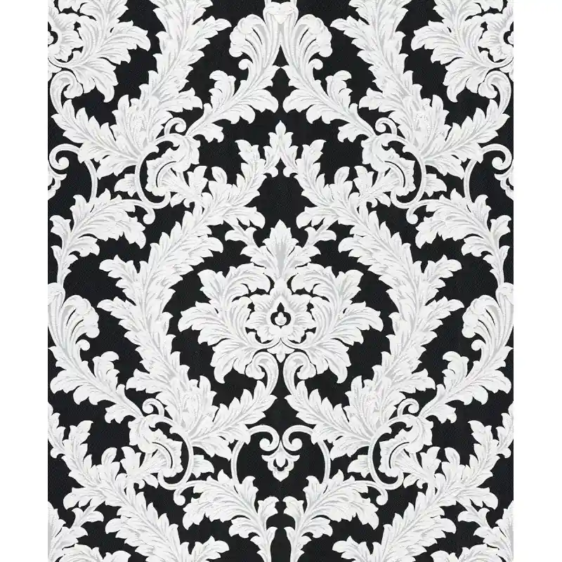 Super ofertă Tapet, clasic, baroc, negru, gri, sclipici, dormitor,Effecto 10159-15