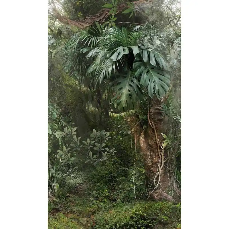 Reduceri Tapet Marburg decorativ, tropical, verde, living, hol, baie, Profi Smart Art Easy, 47208