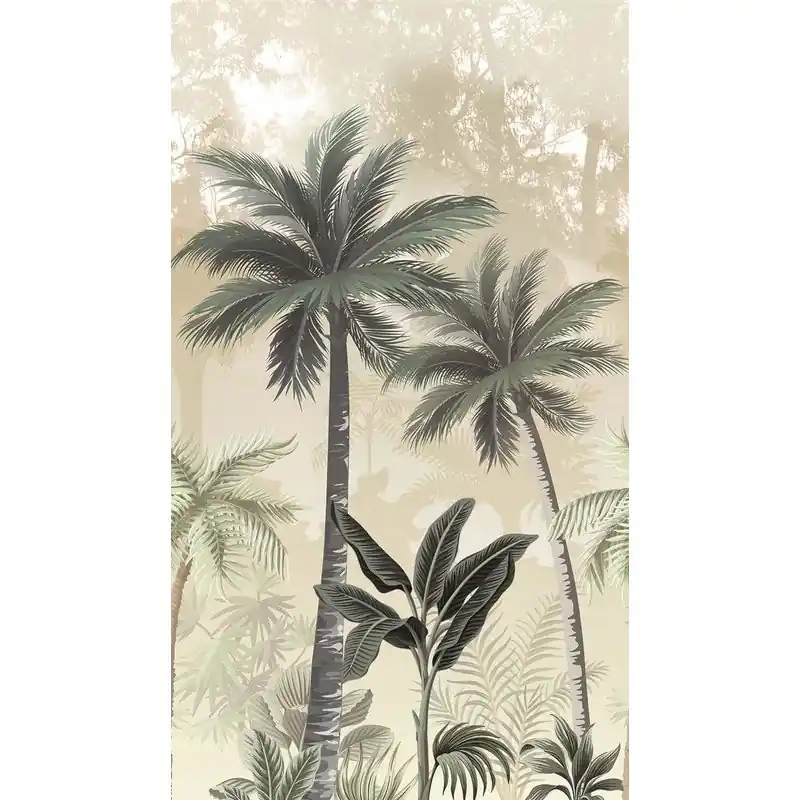 Popular Tapet Marburg decorativ, tropical, verde,maro, living, hol, baie, Profi Smart Art Easy, 47203