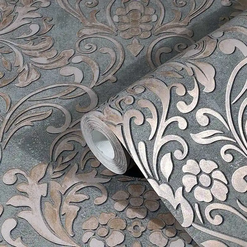 Cumpără acum Tapet decorativ, Marburg clasic, baroc, gri, plamaniu, dormitor, living, Urban Spaces, 32604