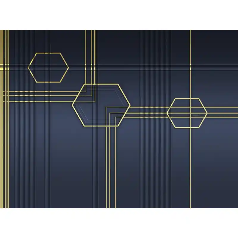 Tapet lux, tip panel, abstract, albastru, living, dormitor, Lamborghini II, Z90089 Reducere extra