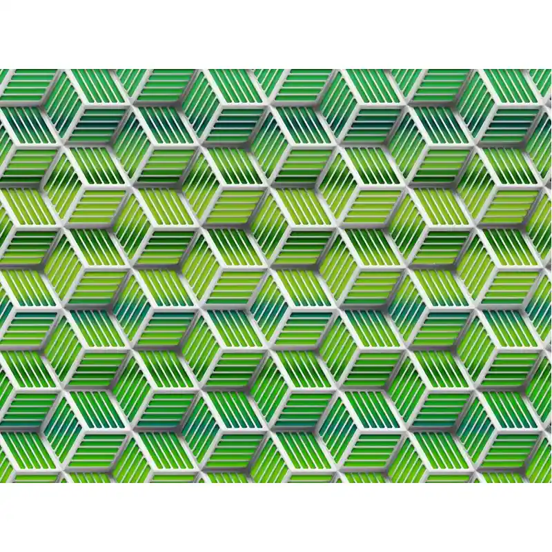 Retur gratuit Tapet lux, tip panel, geometric, abstract, verde, living, dormitor, Lamborghini II, Z90084