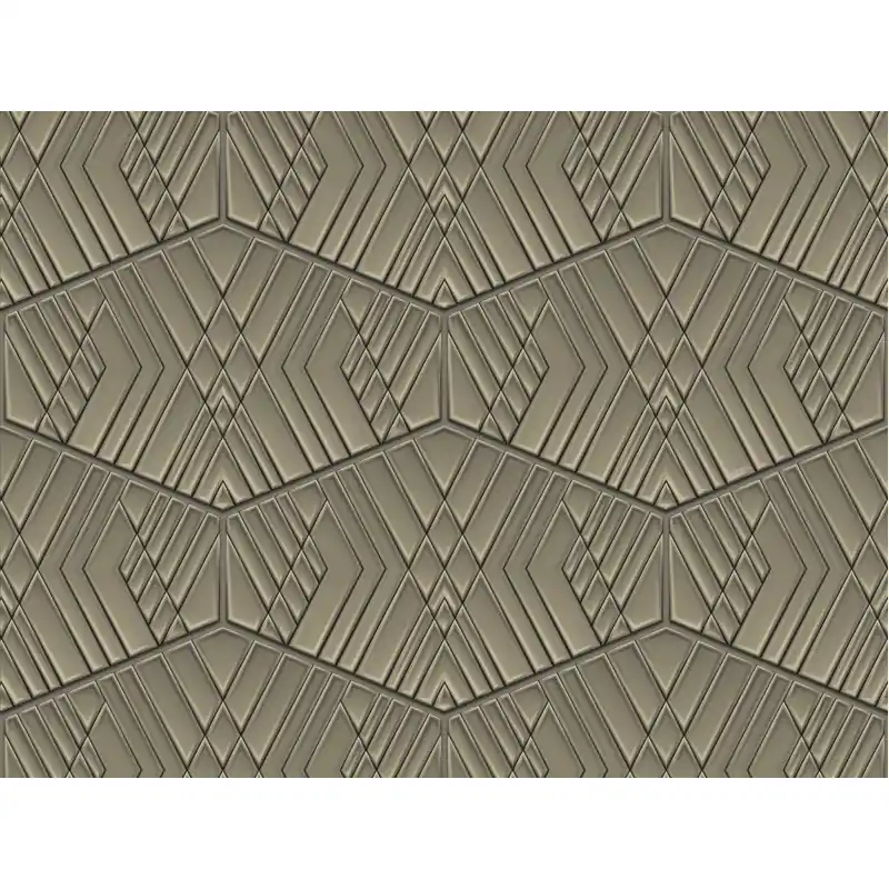 Tapet lux, tip panel, geometric, abstract, auriu, living, dormitor, Lamborghini II, Z90076 Ofertă exclusivă
