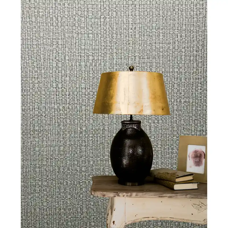 Ofertă Tapet decorativ, Marburg textura de sac, auriu, birou, baie, living, hol, Vintage Deluxe 32810
