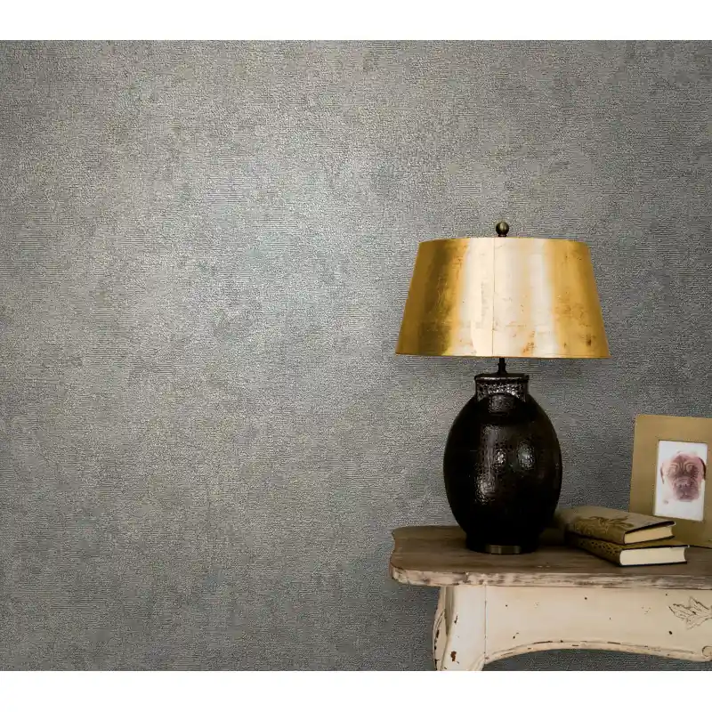 Tapet decorativ, Marburg simplu, uni, ,gri, Vintage Deluxe 32259 Ofertă