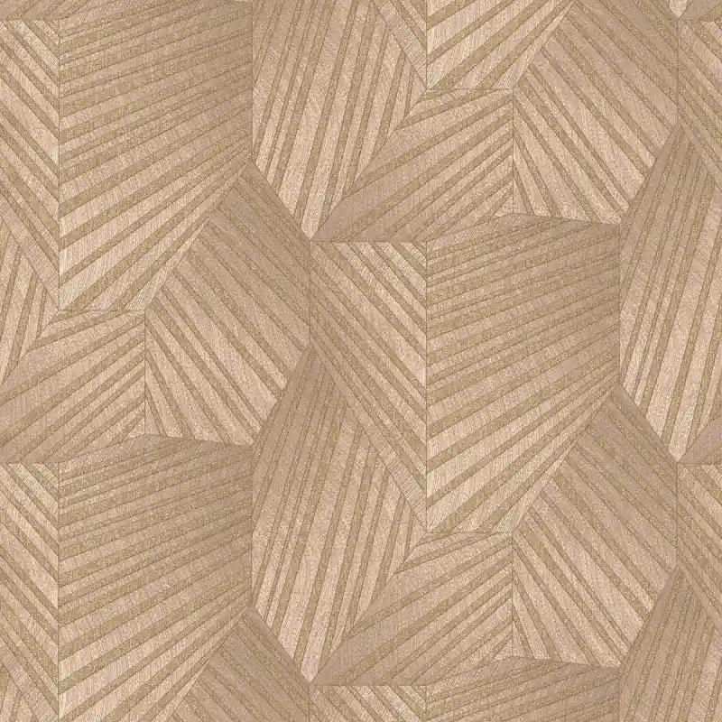 Tapet modern, geometric, maro, auriu, living, birou, tineret, Elle, 10152-05 Preț mic