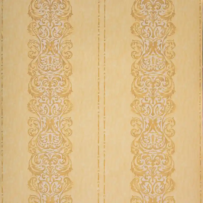 Reducere specială Tapet clasic, elegant, baroc, galben, auriu, dormitor, living, 55804