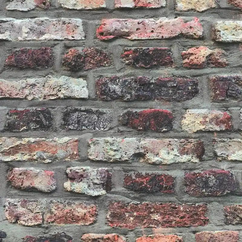 Tapet imitatie de caramida, gri, maro, dormitor, living, lavabil, 36281-1 Reducere extra