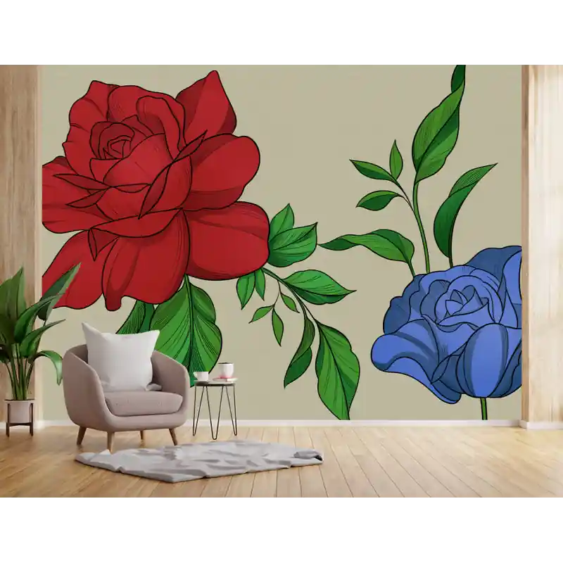 Fototapet Living & Dormitor Exclusive Art - Duo di Rose Livrare rapidă
