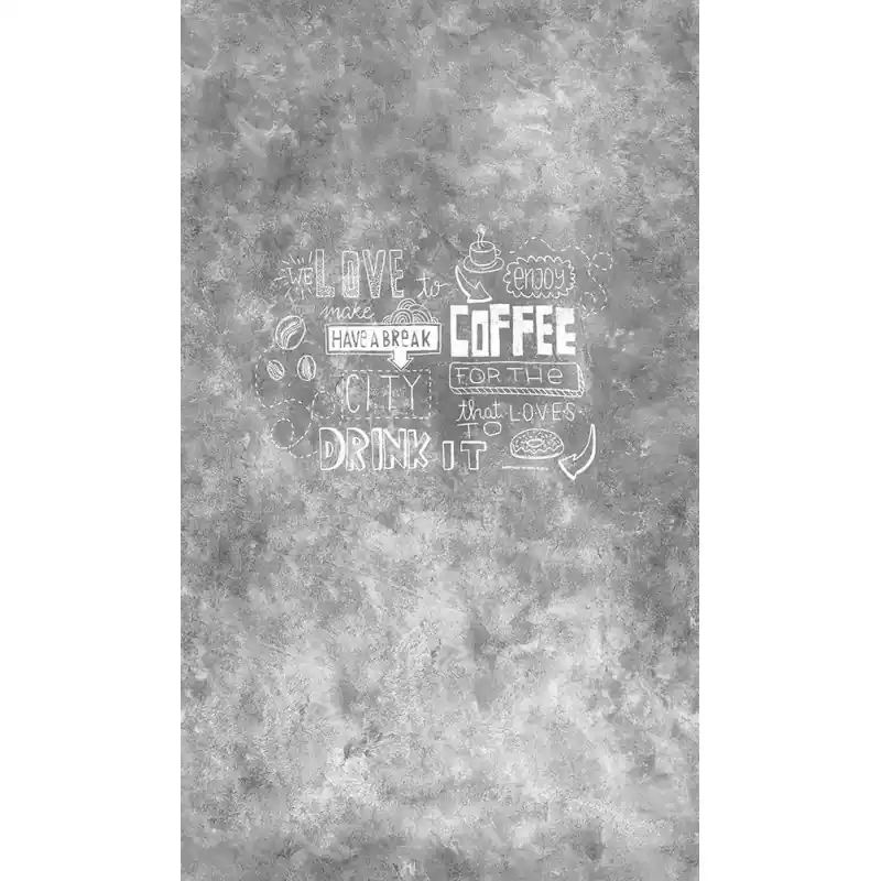 Tapet decorativ efect beton cu scrisuri 34856 GZSZ Mai ieftin