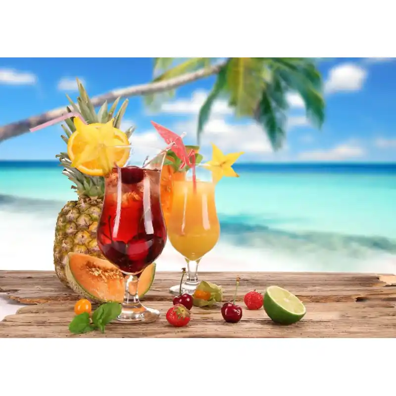 Fototapet cu cocktailuri ET173 Cumpărături sigure