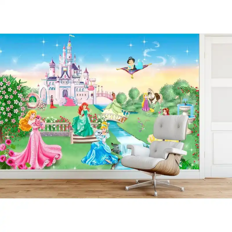 Fototapet Copii cu princese CH15 Ieftin