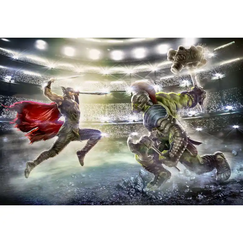 Livrare rapidă Fototapet copii cu Thor si Hulk, Komar 8-4031