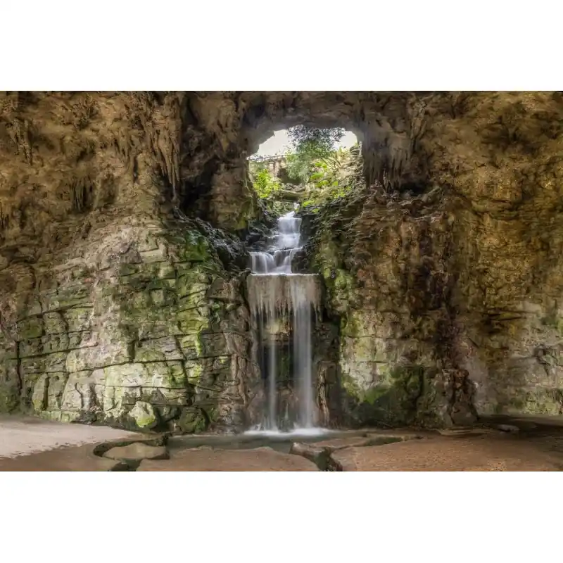 Ofertă limitată Fototapet cascada, in pestera WA36
