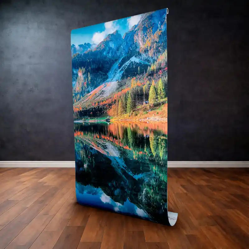 Super ofertă Panou Decorativ Autocolant "Peisaj de Toamnă Premium", 120x300cm