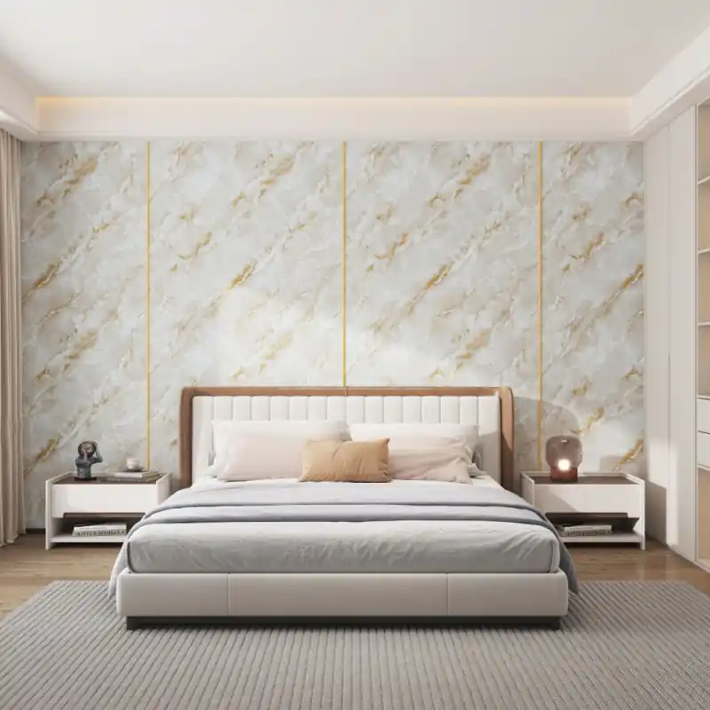 Vezi acum Panou autoadeziv, tip rola, marmura, Marble Breccia Aurora, 1.2m x 2.8m