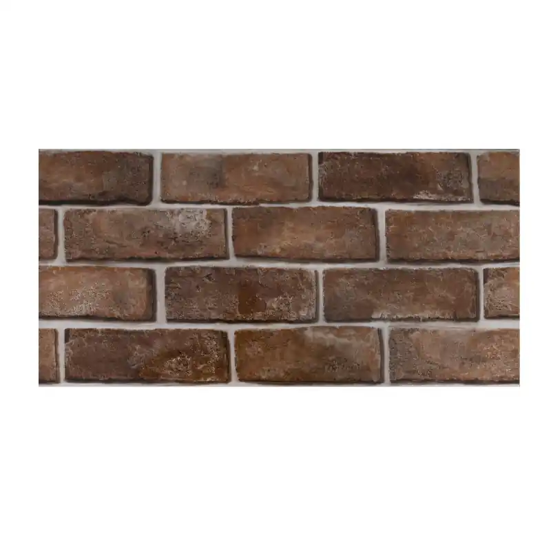 Reduceri Panou autoadeziv, imitatie caramida, Brick Red
