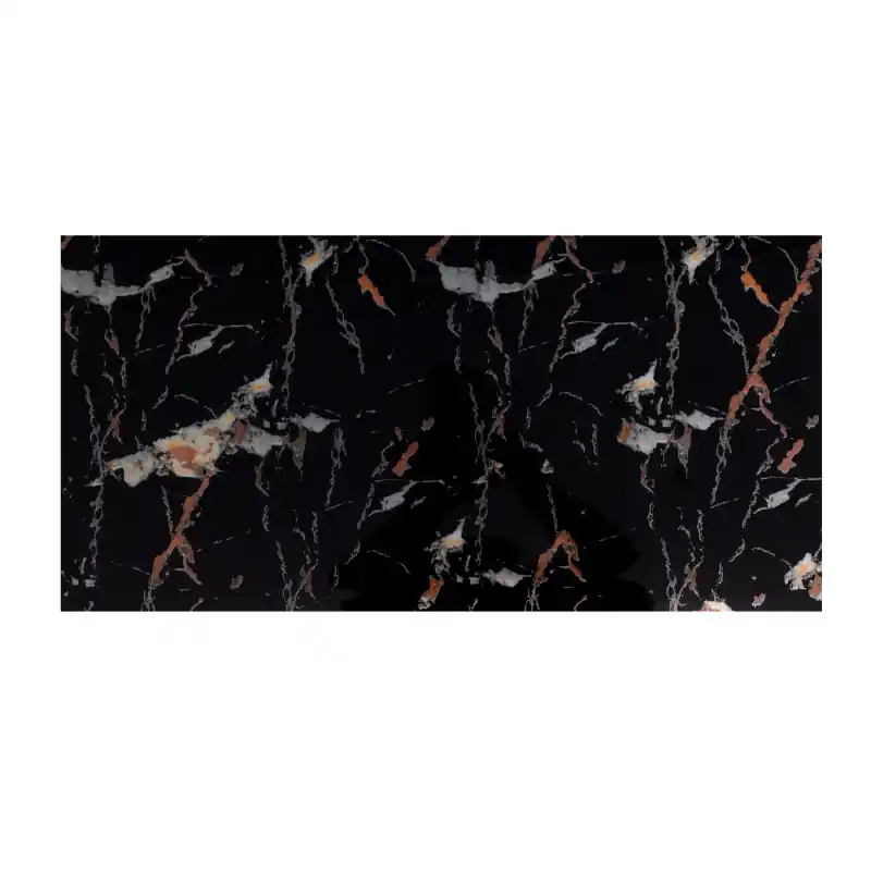 Super ofertă Panou autoadeziv, imitatie marmura, Marble Black Gold
