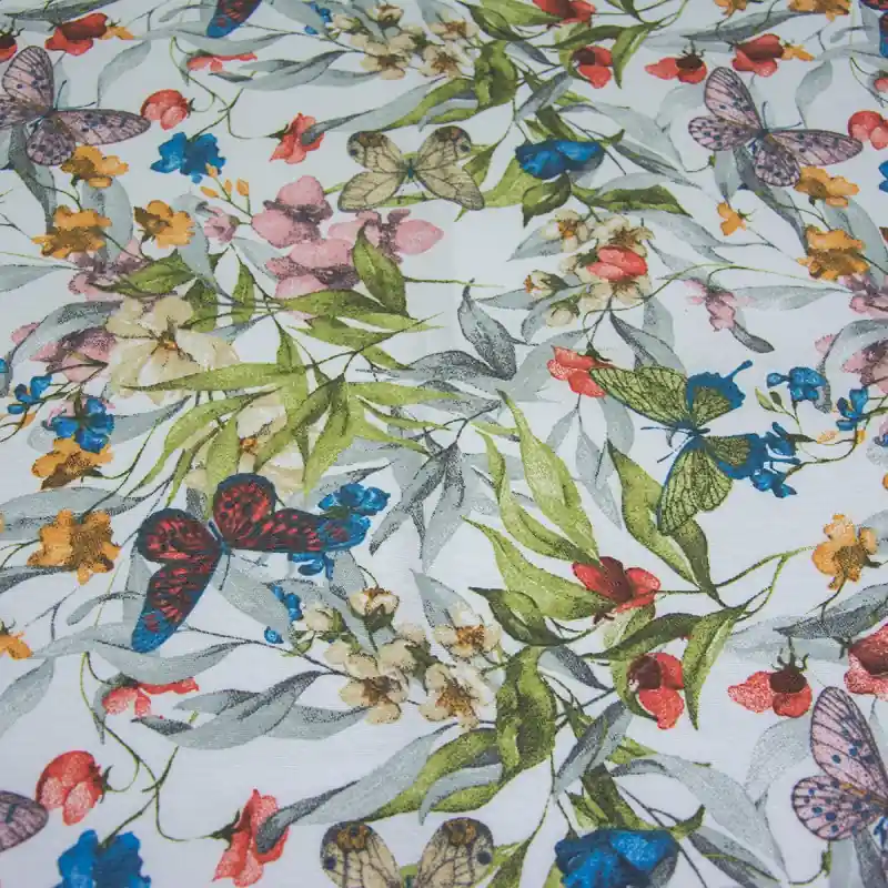 Draperie bucatarie, fluturi, Kent R605 Reducere specială