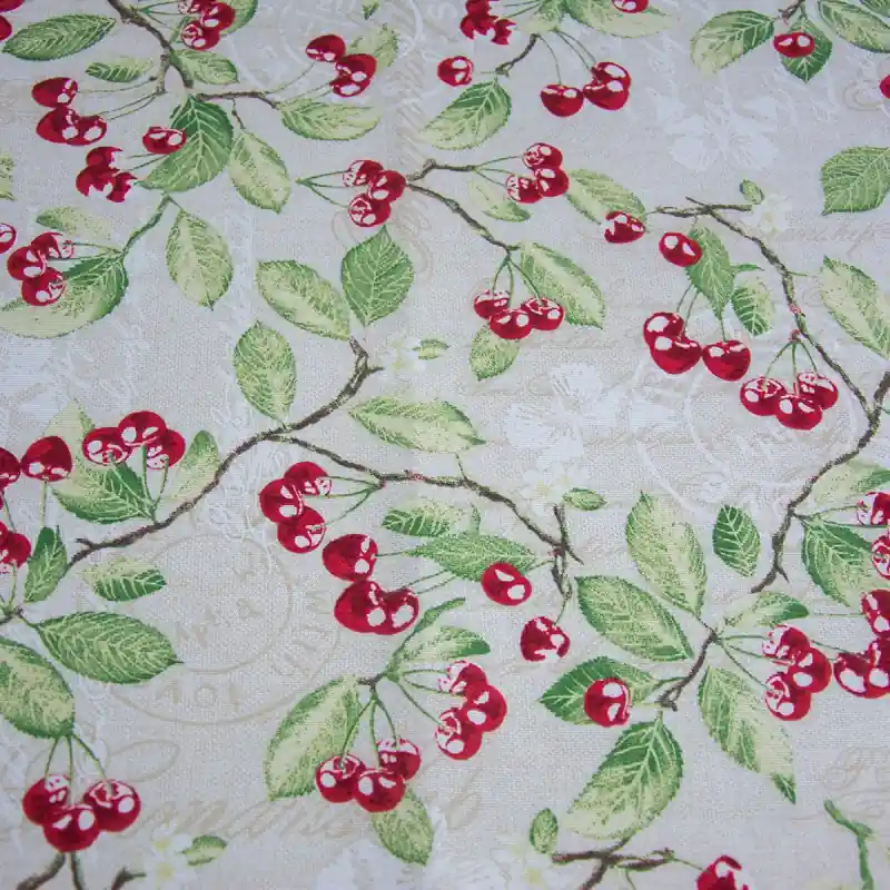 Draperie bucatarie, cirese, Kent R612 Preț mic