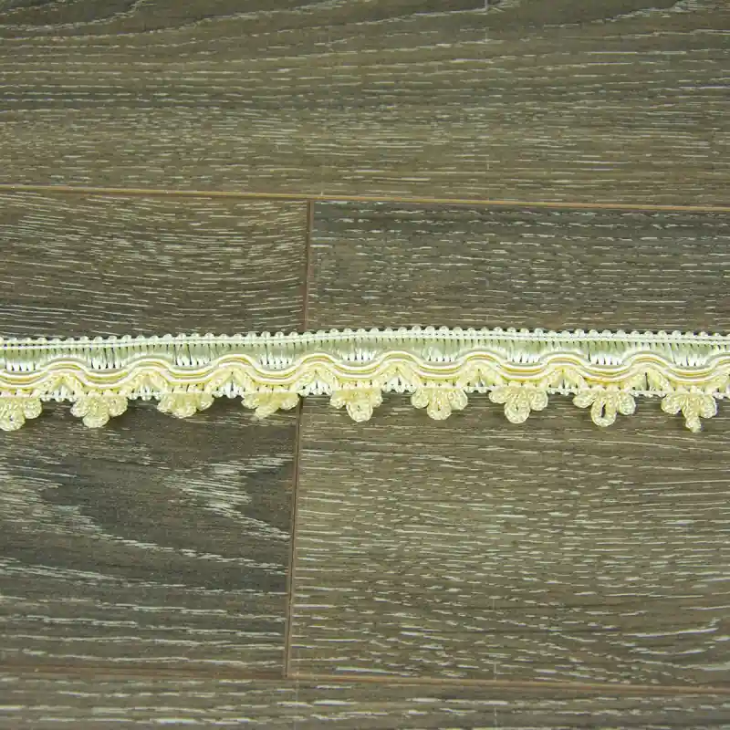 Broderie lat pentru perdele, crem, 3cm Ofertă