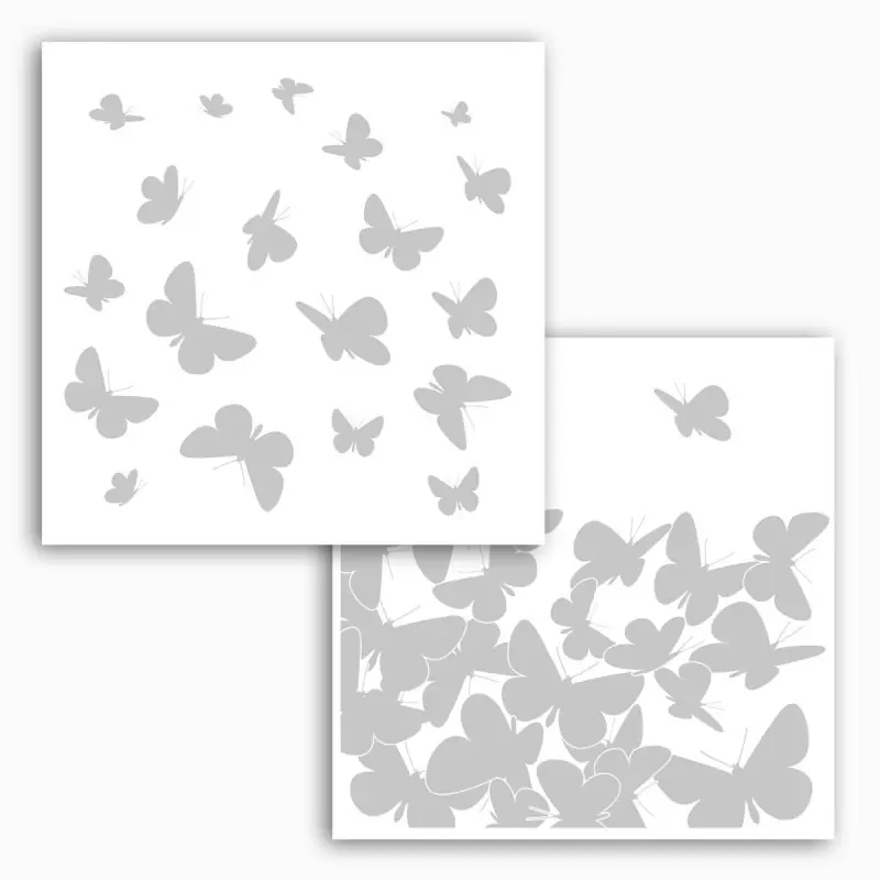 Noutate Sticker geam cu fluturi, Komar, 16004