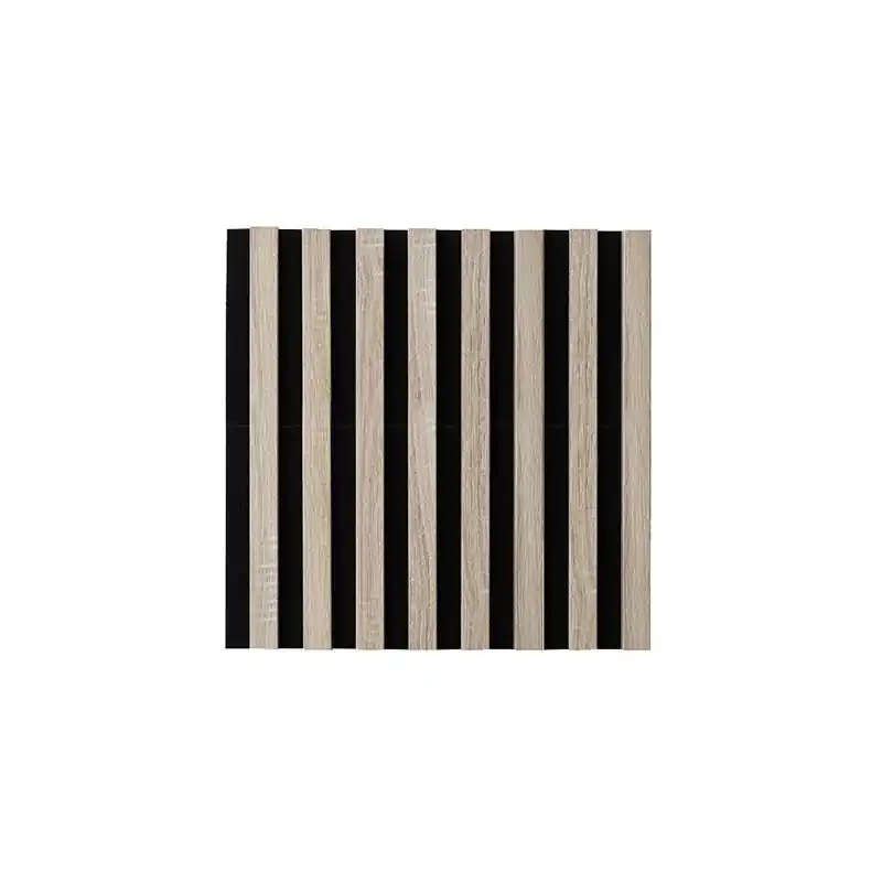 Retur ușor Panou Riflaj pe suport pasla neagra 400 x 400mm W10