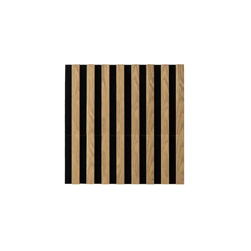 Panou Riflaj pe suport pasla neagra 400 x 400mm W11 Reducere specială