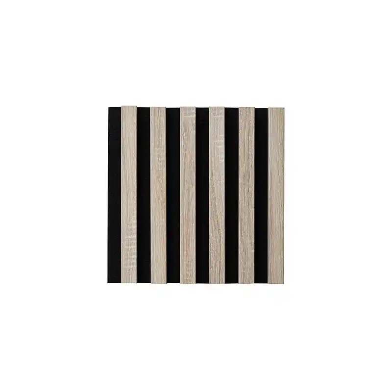 Panou Riflaj Woodline pe suport pasla 300 x 300mm W8 Discount