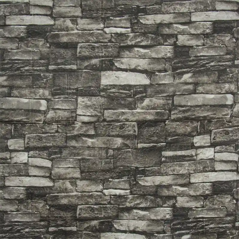 Panou 3D, autoadeziv, spuma, caramida gri-oxidat Retur gratuit