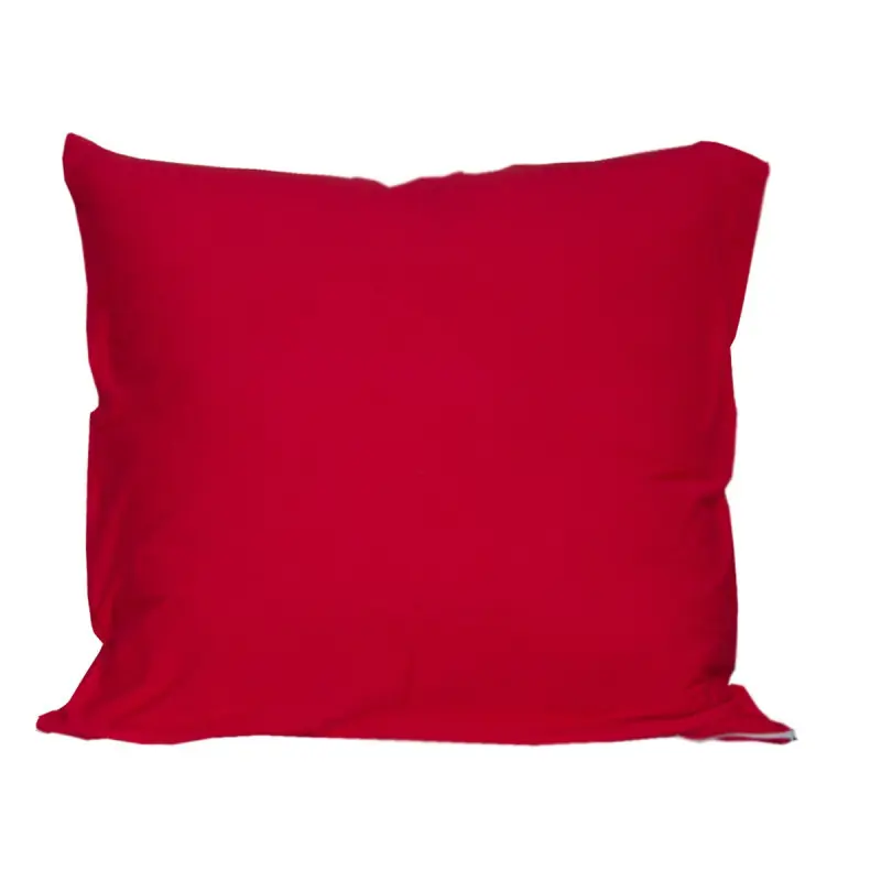 Livrare rapidă Fata de perna, bumbac, cu fermoar, simplu, 70x70cm, rosu