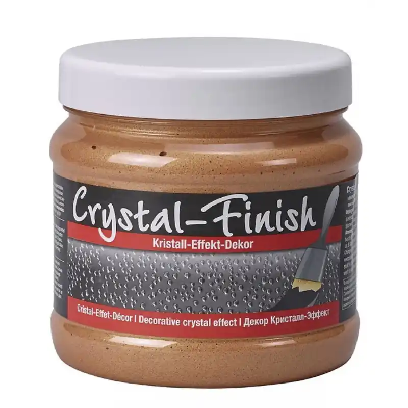 Vopsea Decorativa cu Granule de Cristal, Sidefata, Crystal Finish, culoare satin Expediere rapidă