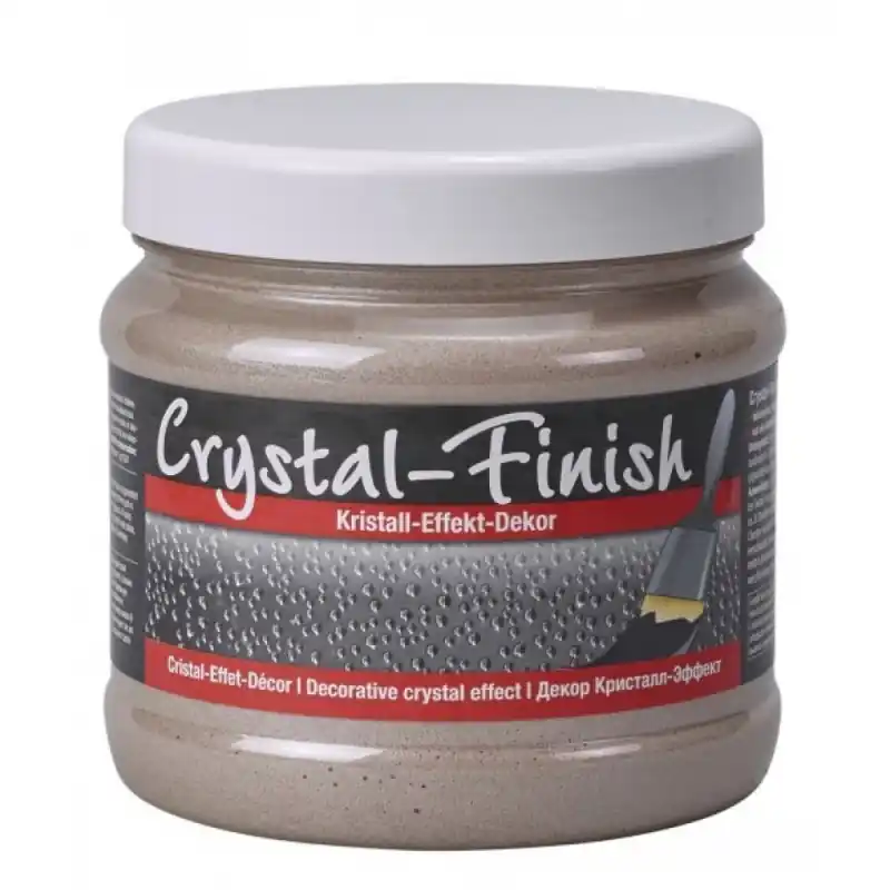 Vopsea Decorativa cu Granule de Cristal, Sidefata, Crystal Finish, culoare Brass Cel mai bun preț