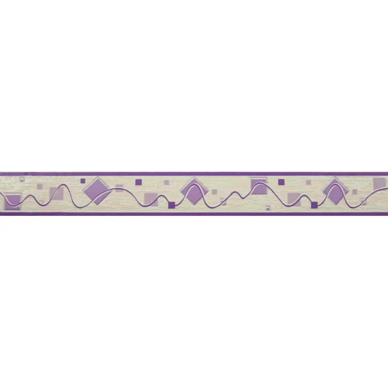 Bordura decorativa pentru tapet, modern, mov, 3.5cm x 10m, 227-068 Reducere de preț