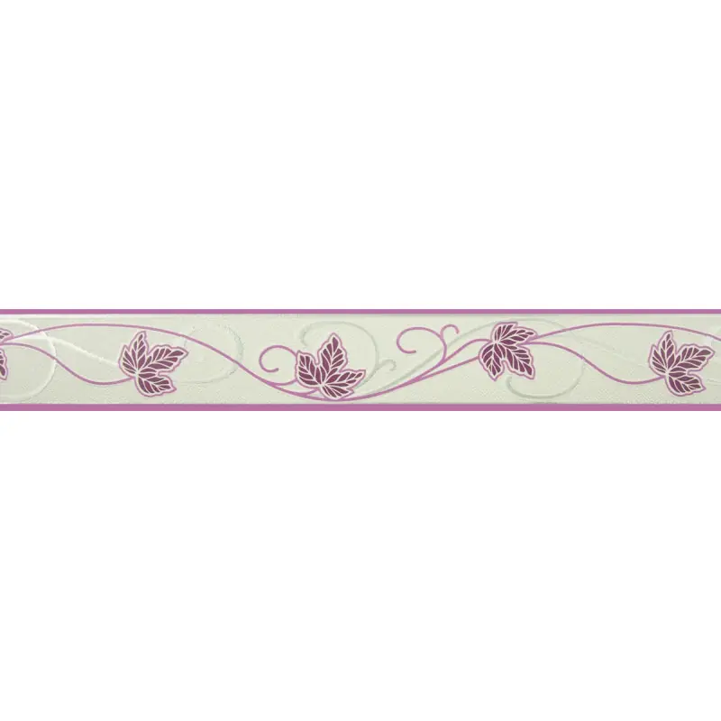 Cumpără acum Bordura decorativa pentru tapet, mov, alb, 5.3cm x 10m, F802-163