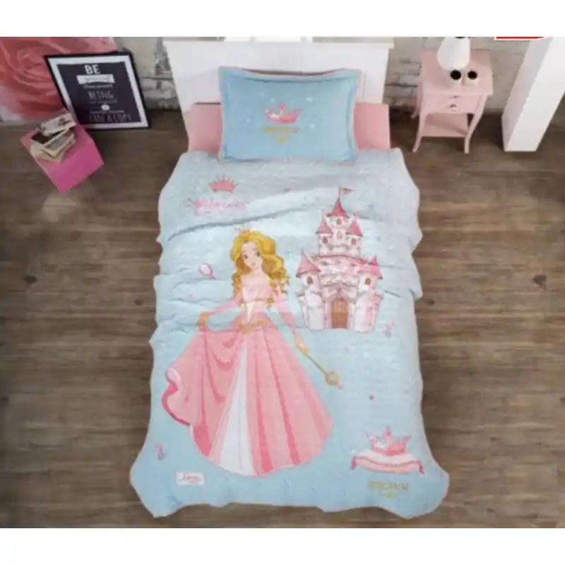 Set cuvertura Copii bumbac 1 persoana - Crown Ultima șansă
