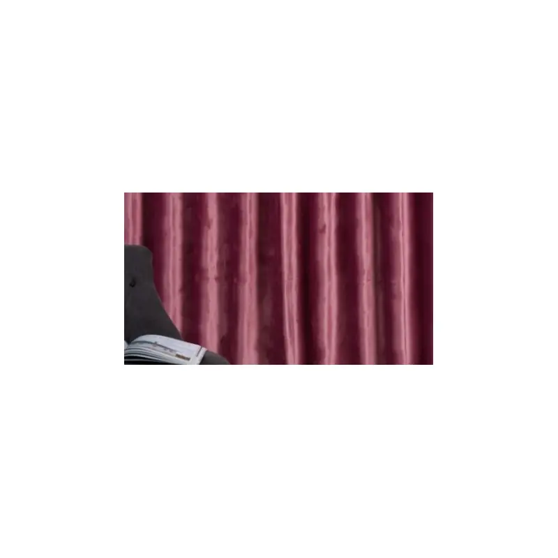 Chilipir Draperie catifea roz - Castellano