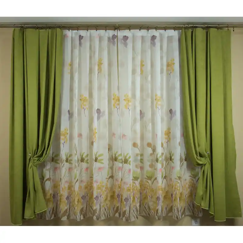 Perdea keten floral - A Ultima șansă