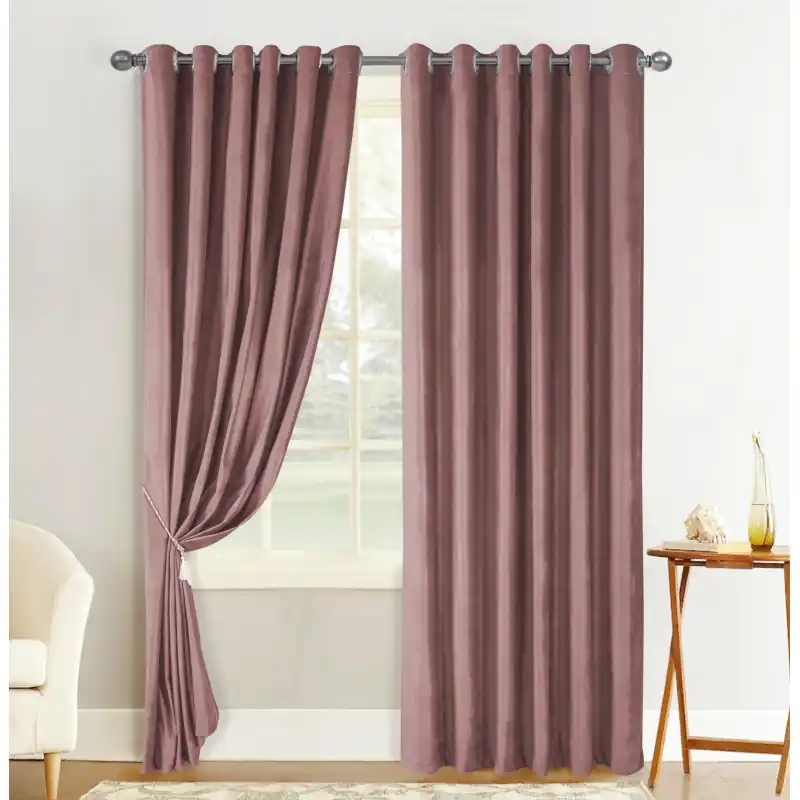 Draperie catifea - Roz Preț promoțional