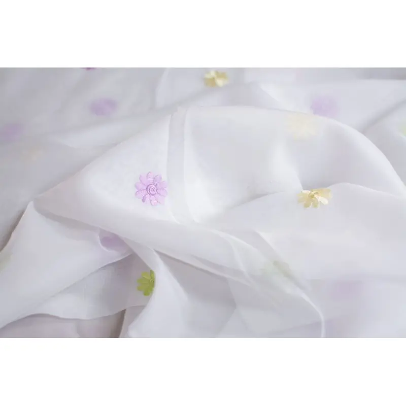 Preț mic Perdea Voal Floral